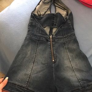 Bébé jean romper